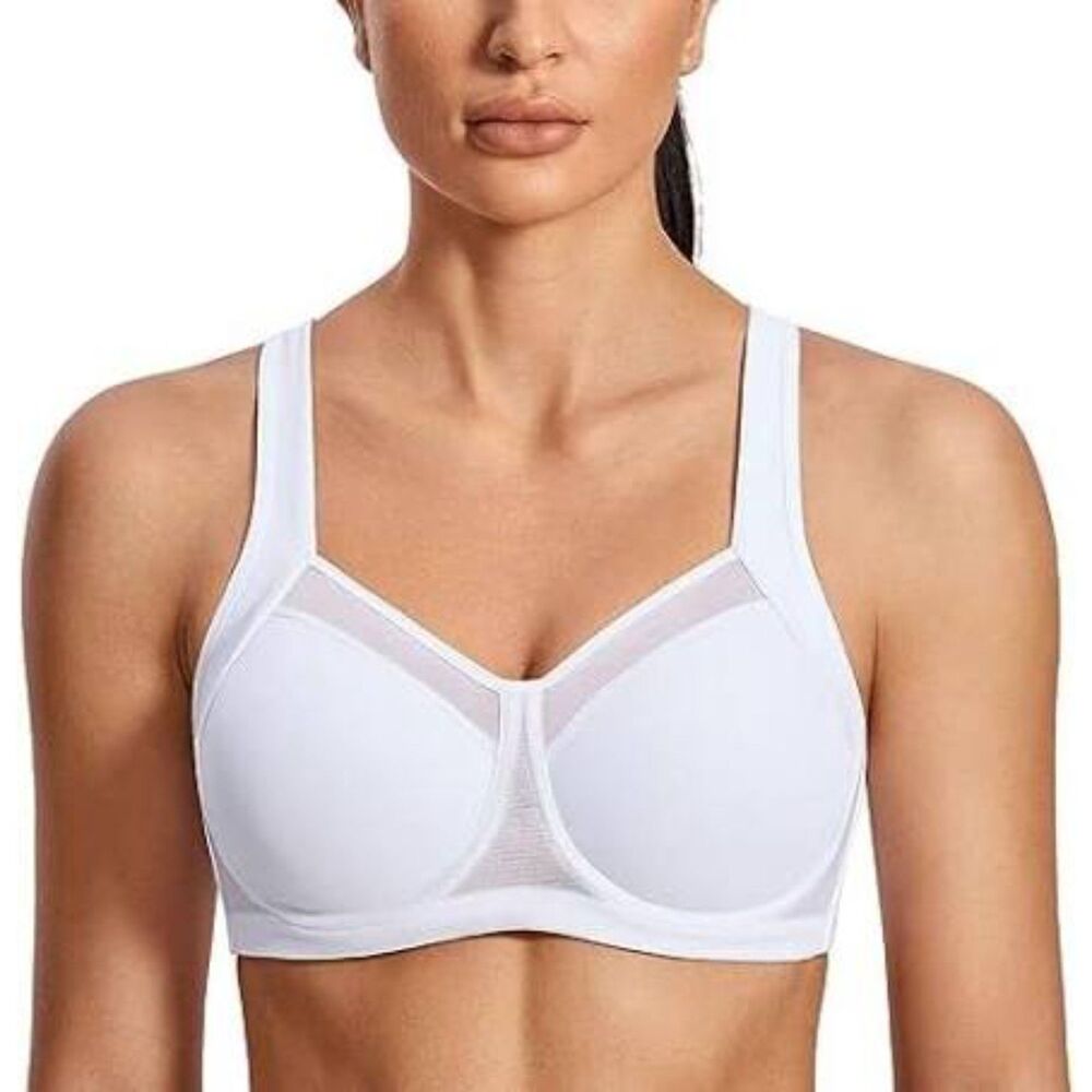 Syrokan White Sport Bra 38B NEW